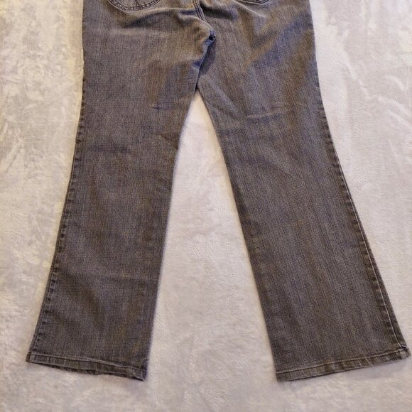 Faded Glory Stretch Bootcut Missy Petite Jeans Gray Size Missy 12 average 34x29 - Picture 14 of 16
